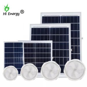 HiEnergy Solar Powered Indoor Ceiling Lights 100W 150W 200W 300W