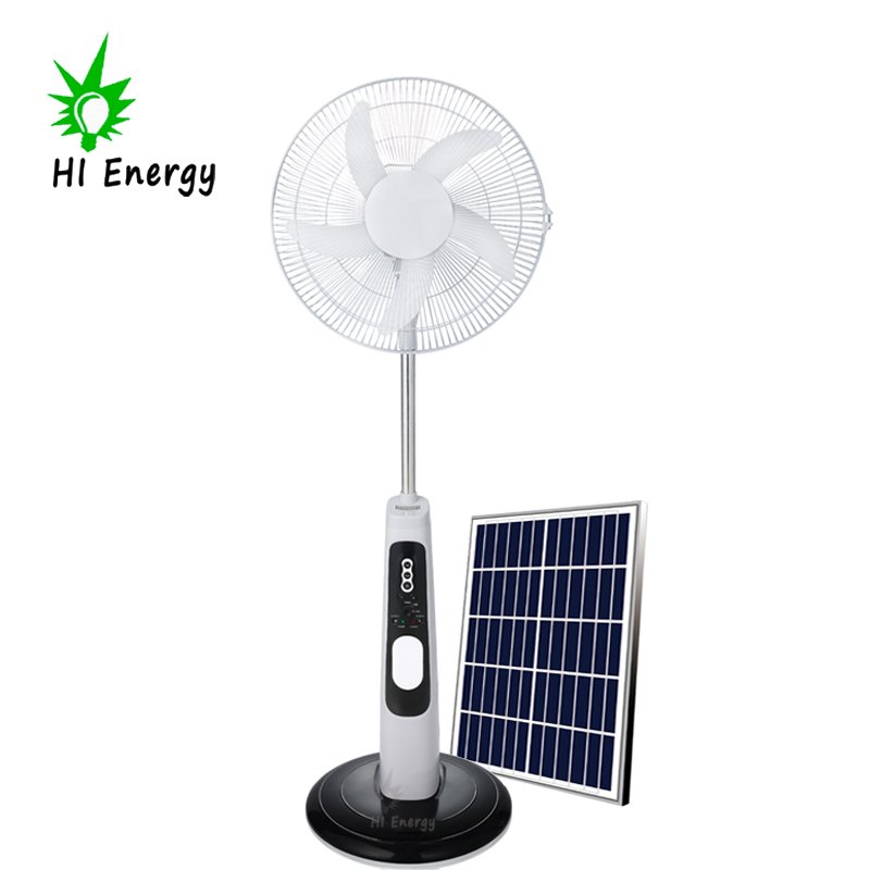 HiEnergy Solar Floor Fan Rechargeable-300B16 300B18