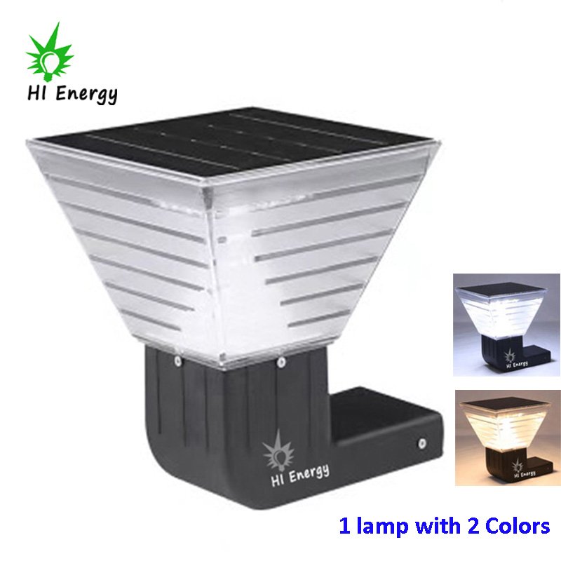 HiEnergy Solar Wall Light with Dual Light Color-MF - 图片 3