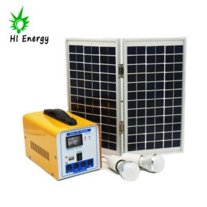 HiEnergy Portable Mini Solar System Kit with Led Bulbs HE-SPS-1207/1212