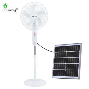 HiEnergy Rechargeable Solar Powered Stand Fan 198 198F
