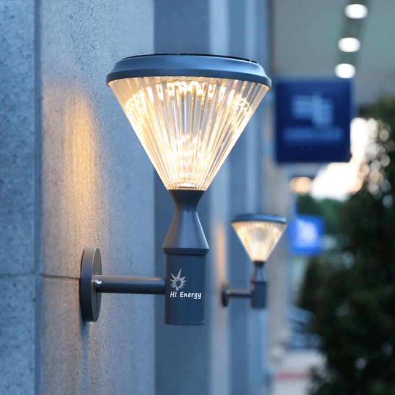 HiEnergy Alulminium Housing Solar Wall Lamps-ZS - 图片 8