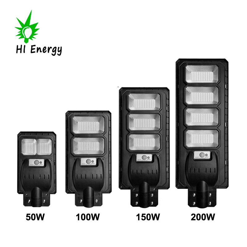 HiEnergy Solar Powered Street Lights All in One EW02-D Series